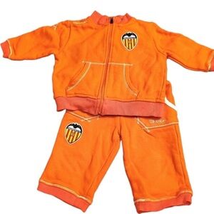 Kappa Valencia C.F Sweatsuit 12M Orange Kappa